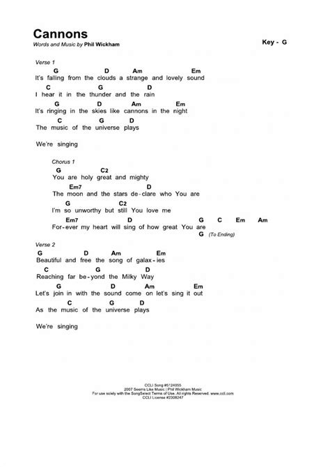 cannons chords|Cannons Chords .
